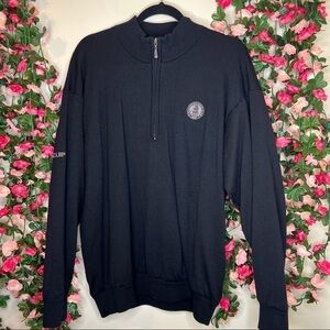🌹Proquip Black Water Repellent 100% Merino Wool Sweater Mens Large Outdoor Work